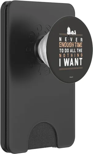 Miniatura 7 de Peanuts Snoopy Nunca suficiente tiempo PopSockets intercambiable PopGrip