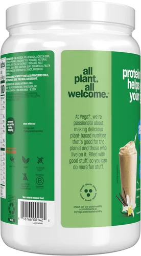 Miniatura 3 de Vega Proteína y Proteína de Verduras en Polvo, Vainilla - 20g de Proteína a Base de Plantas Plus Vegetales, Vegana, Sin OGM, Proteína de Guisante