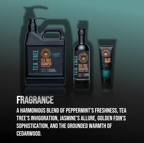 Miniatura 3 de GIBS Grooming Tea Tree Shampoo - Sulfate and Paraben Free