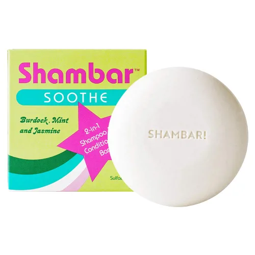 Miniatura 8 de Shambar HYDRATE - Barra de champú y acondicionador natural Lavado de cabello sólido con miel de manuka y mango Barra de champú segura sin