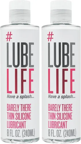 Miniatura 10 de LubeLife Adventurer's Surtido Pack, lubricantes personales, silicona e híbrido a base de agua, Barely There Thin, lubricante anal para hombres
