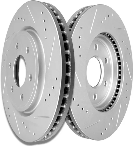 Miniatura 31 de SCITOO Rotores de freno traseros, 2 kits de frenos para Acura Integra 1990-2001, Honda Civic 1992-1995 1999-2000, para Civic del Sol 1993-1997, CRX