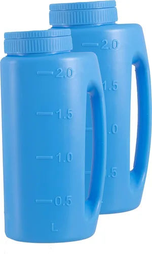 Miniatura 3 de Superio Esparcidor de semillas para césped, agitador manual de 2L, dispensador para semillas, derretimiento de nieve y hielo, sal, repelentes
