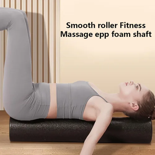Miniatura 2 de Rodillos de espuma redondos de alta densidad, rodillos de espuma para ejercicios para pilates y estiramiento, fitness, masaje atlético de cuerpo