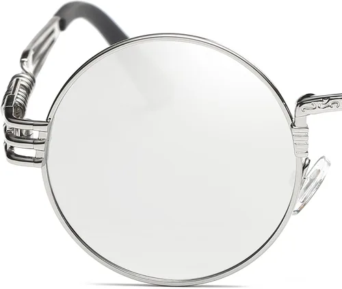 Miniatura 20 de Dollger Gafas de sol redondas Steampunk con marco de metal