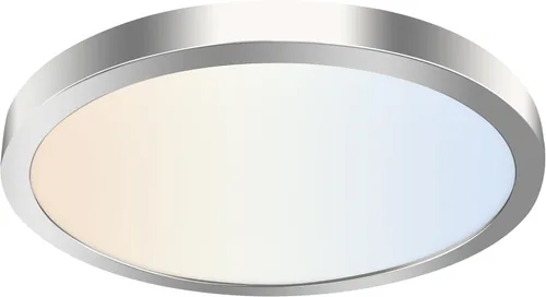 Miniatura 17 de hykolity – Luz LED redonda plana de 9 pulgadas con temperatura de color seleccionable (CCT), 18W, 1800 lúmenes, 3000K/4000K/5000K, luz de techo