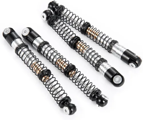 Miniatura 3 de Metal 2.087 in Skocks Kit RC Crawler Amortiguador largo amortiguador para 1/24 Axial Scx24 Vehículo Deadbolt C10 AXI00005 AXI00006 (negro)
