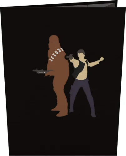 Miniatura 3 de Lovepop Star Wars™ The Death Star™ Tarjeta Desplegable de Enfrentamiento de la Estrella de la Muerte, Tarjeta 3D, Tarjeta de Cumpleaños, Tarjeta