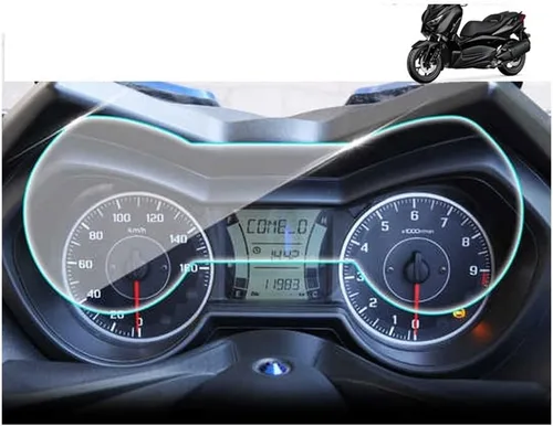 Miniatura 4 de LAHTI Protector de pantalla de salpicadero para Yamaha y AHA XMAX250 XMAX300 X-MAX XMAX 300 XMAX 250 400 125 2017-2019 Protector de pantalla