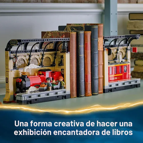 Miniatura 4 de LEGO Harry Potter Book Nook: Hogwarts Express Building Set – Decoración de estante de dormitorio para niños, niñas y fanáticos, a partir de 10 años
