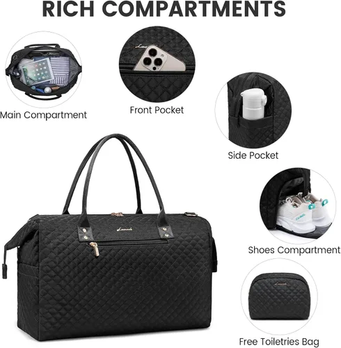 Miniatura 2 de LOVEVOOK Bolsa Weekender para mujer