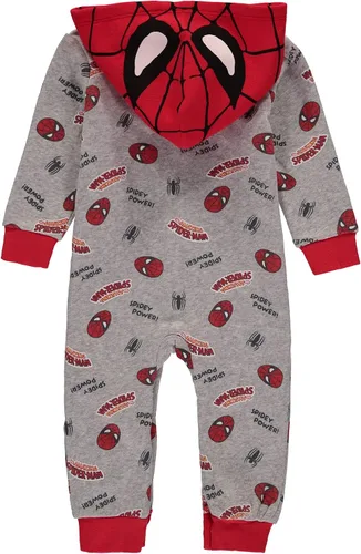 Miniatura 2 de Spider-Man Body de una pieza para bebé niño - Mono de manga larga con capucha