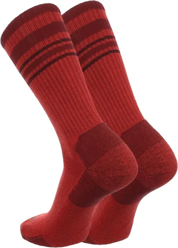 Miniatura 9 de TCK Calcetines de lana merino para hombres y mujeres para senderismo, caza, ciclismo de montaña, longitud de la tripulación para botas