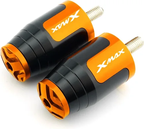 Miniatura 2 de 1 par de empuñaduras de motocicleta para Yamaha Xmax 125 250 300 400 CNC manillar mano agarre cubierta Xmax125 Xmax250 7/8 pulgadas 0.866 in