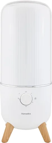Homedics Humidificador ultrasónico, para dormitorios y oficinas en casa, tanque de 0.97 galones, tiempo de funcionamiento de 45 horas, niebla fresca