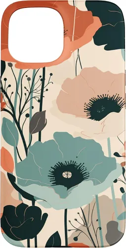 Miniatura 6 de Funda para iPhone 11 Pro Max Minimal Poppy Flower Boho Floral Cute Aesthetic
