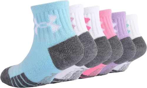 Miniatura 4 de Under Armour Paquete múltiple de calcetines para niña