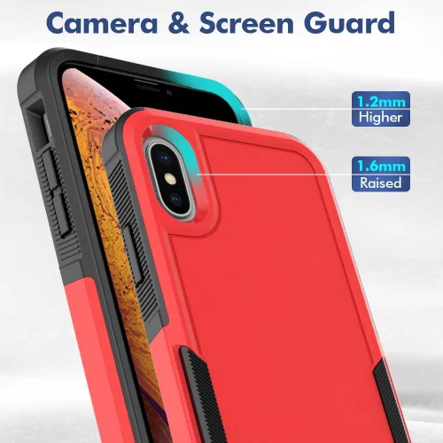 Miniatura 14 de Jeylly Funda para iPhone SE/Funda para iPhone 5S, Exterior de Plástico Duro que Absorbe Golpes + Interior de Silicona de Goma Defensor contra