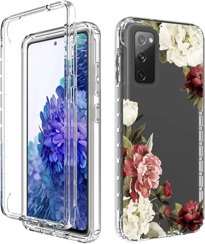 Miniatura 6 de Funda para Samsung Galaxy S20 FE 5G, Samsung S20 FE SM-G781U con protector de pantalla de vidrio templado, funda protectora de cuerpo completo