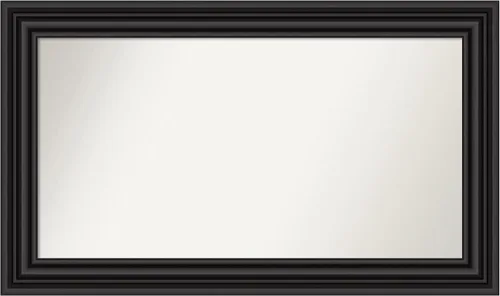 Miniatura 16 de Amanti Art Espejo personalizado, espejo de baño negro puente, espejo de pared o espejo de tocador de baño sobre el fregadero (26 x 26 pulgadas)