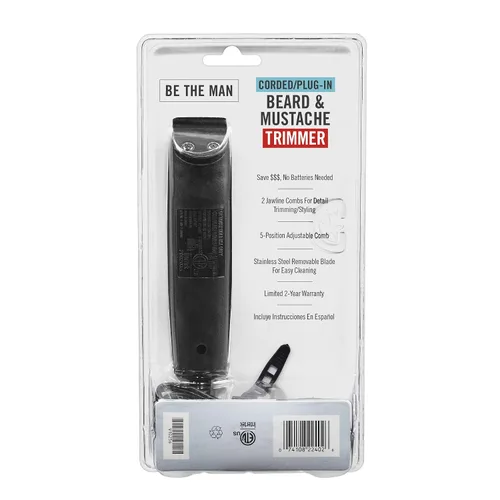 Miniatura 6 de Cortadora eléctrica para barba y bigote de hombre Conair.