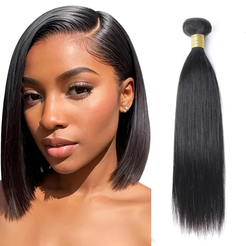 Miniatura 88 de Extensiones de pelo rizado brasileño de Selina, pelo virgen brasileño, 100 gramos/paquete, color natural (16 pulgadas, rizado)