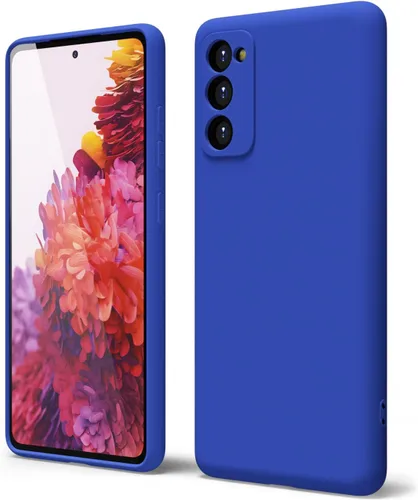Miniatura 453 de oakxco Funda para teléfono Samsung Galaxy S21 Ultra con agarre de silicona líquida, bonita funda delgada y delgada de goma suave de TPU lisa