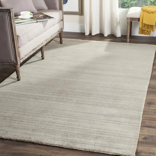 Miniatura 12 de SAFAVIEH Himalaya Collection - Alfombra decorativa, 3 x 5 pies, carbón, lana hecha a mano, ideal para zonas de alto tráfico en entrada, sala