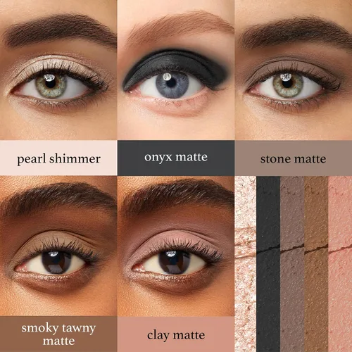 Miniatura 2 de Julep Sombra de ojos 101 Crème to Powder Impermeable Sombra de Ojos Paleta de 10 Piezas - Acabados Mate y Brillante