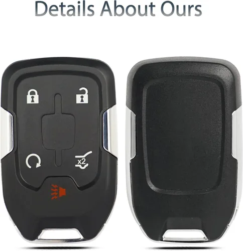 Miniatura 5 de SUPALAND Carcasa de Repuesto para Llavero Compatible con GMC Terrain Acadia 2017 2019 2020 2021 2022 2023 Control Remoto de Entrada sin Llave