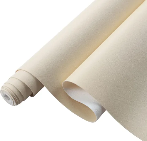 Picheng Sábanas lisas de piel sintética de color sólido de 13.8 x 53 pulgadas, rollo de piel sintética suave muy adecuado para hacer manualidades,