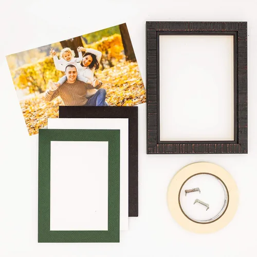 Miniatura 267 de 8.5x11 Mat for 11x14 Frame - Precut Mat Board Acid-Free Brown 8.5x11 Photo Matte Made to Fit a 11x14 Picture Frame, Premium Matboard for Family