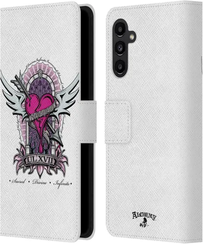 Miniatura 13 de Head Case Designs Officially Licensed Alchemy Gothic Black Romance Wing Leather Wallet Case Compatible with Samsung Galaxy A13 5G (2021)