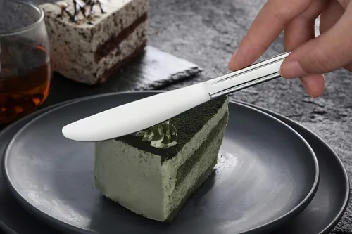 Miniatura 8 de New Star Foodservice Dominion Pattern - Cuchillo de cena de acero inoxidable 18/0, 8.2 pulgadas, juego de 12, grado comercial