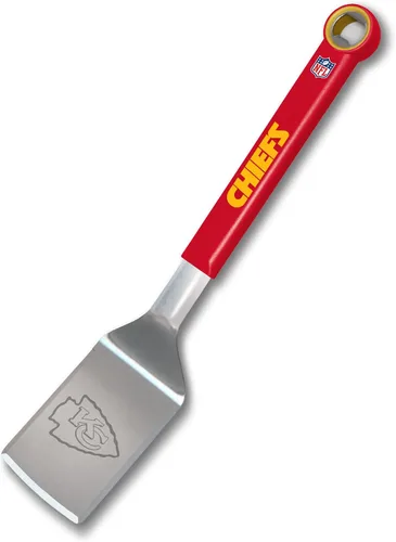 Miniatura 12 de YouTheFan NFL - Espátula para barbacoa de acero inoxidable con abrebotellas