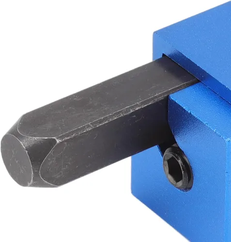 Miniatura 8 de Fdit Cincel de esquina, ángulo recto de esquina de madera cincel herramienta de cuadratura para ranurar (azul)