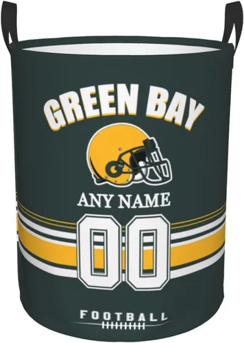 Miniatura 10 de Cesta de lavandería Philadelphia, cesta de lavandería personalizada estilo fútbol, cesta de almacenamiento plegable personalizada con nombre