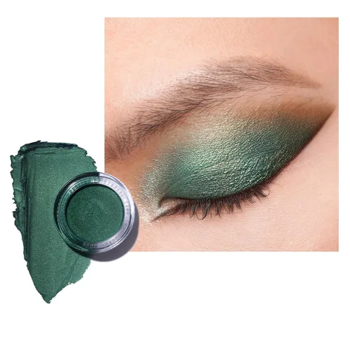 Miniatura 39 de Oulac Sombra de ojos en crema con brillo también para iluminador Sombra de ojos mezclable Resistente al agua y de larga duración con fórmula Pureza