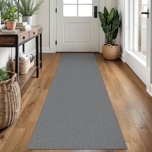 Miniatura 55 de EARTHALL Alfombra pequeña de 2 x 3 pies, lavable para entrada, antideslizante, trenzada, alfombra para puerta interior y exterior, alfombra tejida