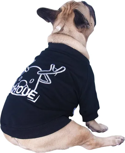 Miniatura 13 de iChoue - Pijamas y monos para mascotas, traje de cuerpo entero para perros medianos y grandes como para Corgi, Shiba Inu, Bulldog francés, Pug