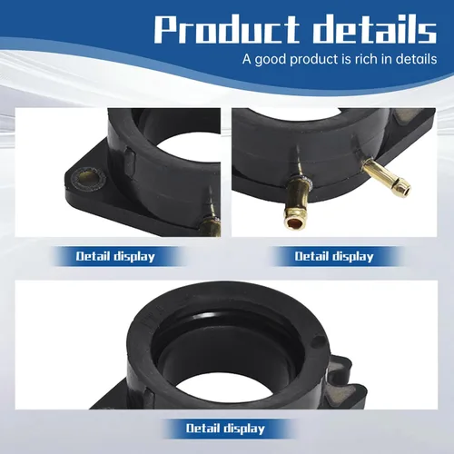 Miniatura 3 de WFLNHB Botas de admisión de carburador de repuesto para Yamaha Virago 700 XV700 1984-1987 Virago 750 XV750 1981-1997 Virago 920 XV920 1981-1983