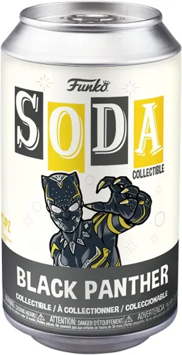 Miniatura 2 de Funko Refresco de vinilo: Black Panther Wakanda Forever - Black Panther con Chase (los estilos pueden variar)