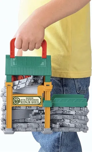 Miniatura 7 de Thomas The Train: Cobertizo de reparación Take-n-Play Sodor Steamworks