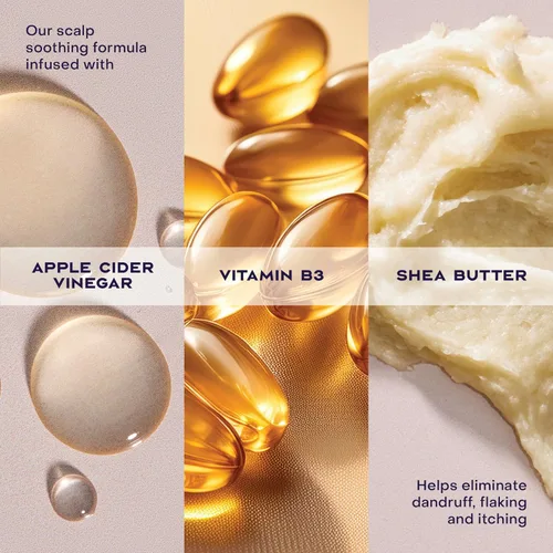 Miniatura 10 de SheaMoisture - Prelavado anticaspa vinagre de sidra de manzana y ácido salicílico para exfoliar suavemente y eliminar escamas para un cuero