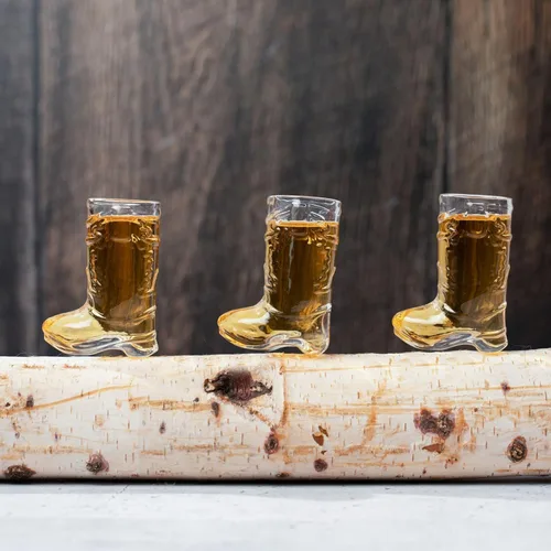 Miniatura 5 de Juego de vasos de chupito de botas de vaquero – Real (no plástico), decoraciones de despedida de soltera, fiesta temática del oeste y vaquero
