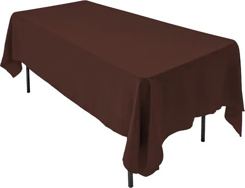 Miniatura 12 de AK TRADING CO. Mantel rectangular de poliéster de 60 x 102 pulgadas, fabricado en Estados Unidos, resistente a las arrugas, ignífugo, duradero