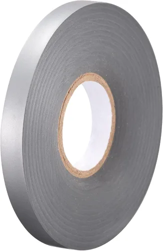 uxcell Cinta aislante 0.394 in Ancho 26M Largo 0.010 in Cinta eléctrica gruesa PVC Gris