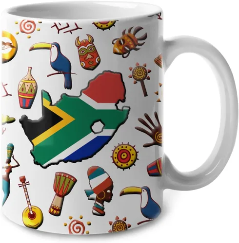 Miniatura 25 de Lotacy Taza de café con símbolos de Cuba con bandera de mapa, taza de cerámica de bandera cubana de 11 onzas, recuerdo de Cuba y regalos, idea