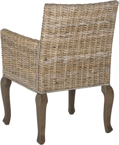 Miniatura 4 de Safavieh Home Collection Silla de comedor de mimbre natural Armando