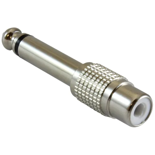 Miniatura 3 de GLS Audio Store Adaptador RCA a 1/4 TS – RCA hembra a adaptador de enchufe TS mono macho de 1/4 pulgadas – todos los conectores metálicos